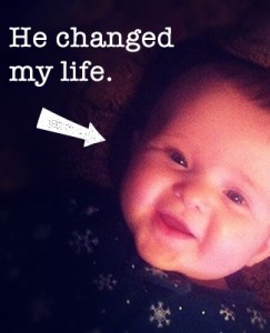 a baby can change you life