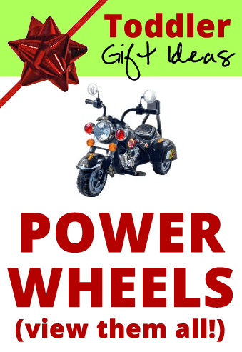 Toddler Gift Idea: Power Wheels