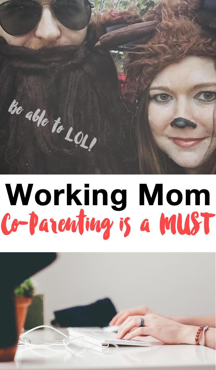 Co-parenting and being a working mom