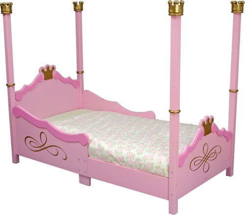 Four Poster Princess Toddler Bed