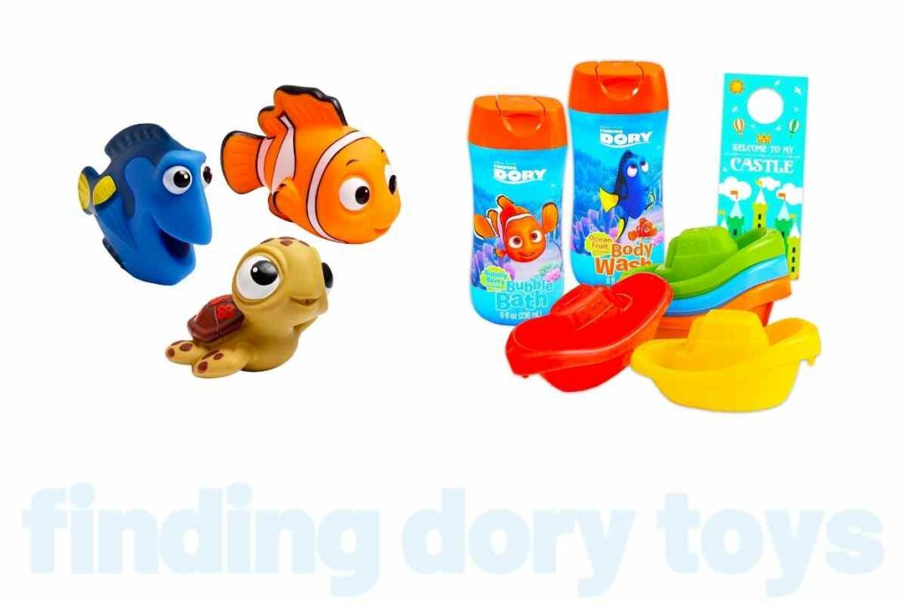 finding dory bath toys