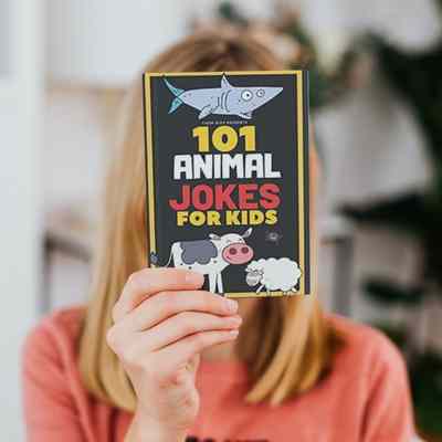 them kids animal jokes book